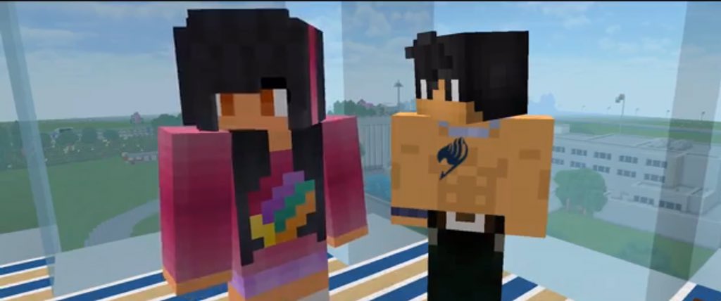 sanitjones_p's tweet image. Aphmau and Aaron ships