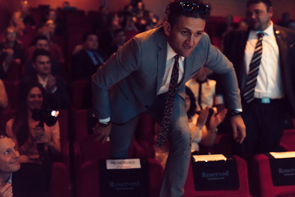 Casey's tweet photo. Casey you won... BE RIGHT THERE 🏃🏽 @shortyawards https://t.co/ccaxMloD69