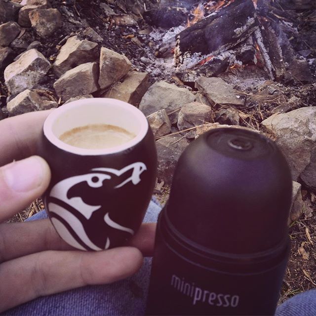 wacaco_ltd's tweet image. Taking advantage of espresso on the go with @macmarklemore! Hope the camping trip was great! #camping #espresso