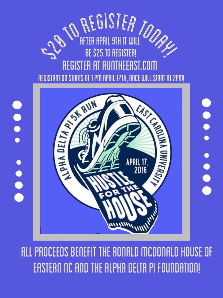Register today for our Hustle for the House 5k! runtheeast.com/register.php?i…