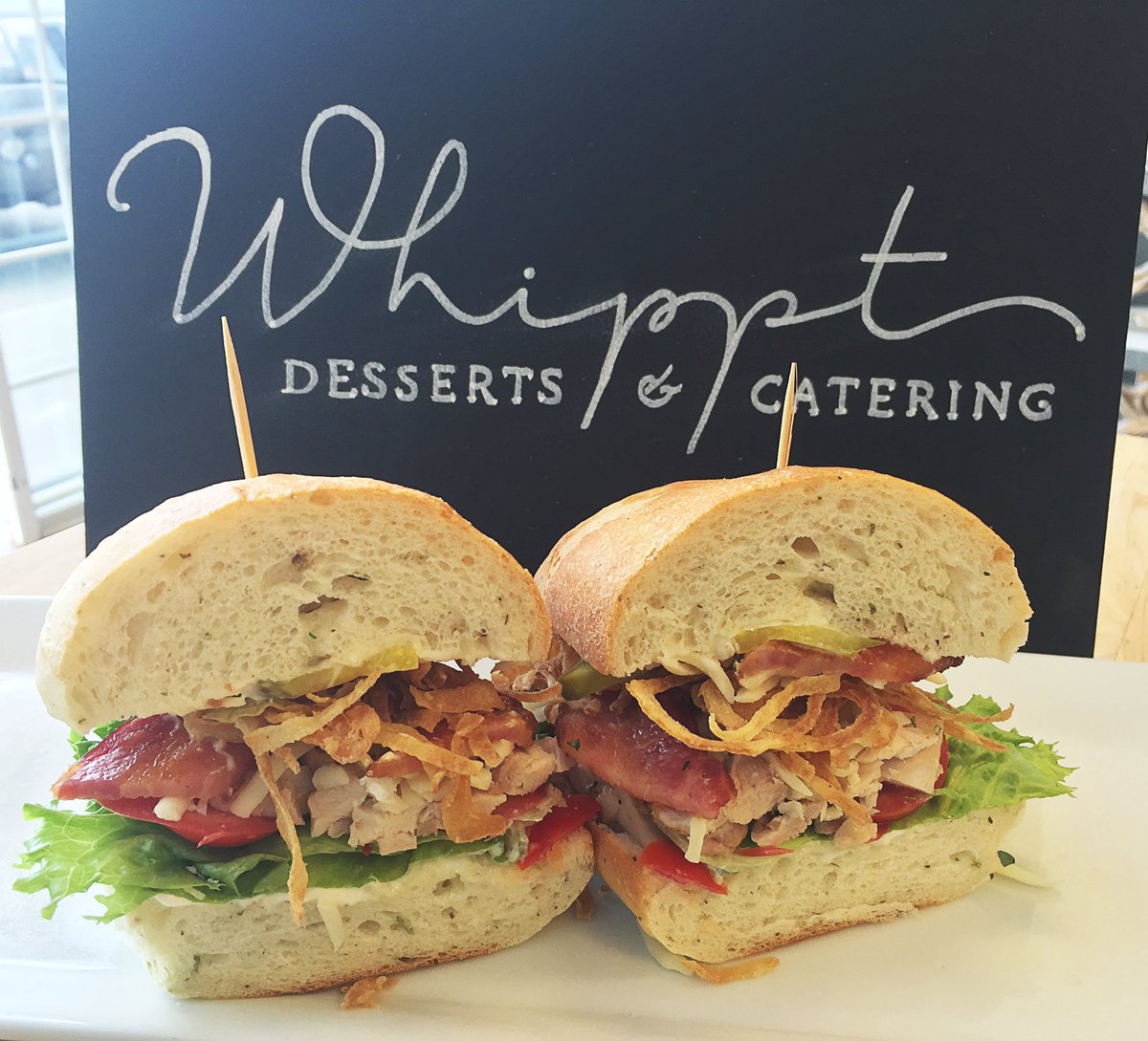 WhipptKitchen's tweet photo. New on the menu this week: #chickenbaconranch #sandwich #yycfood #lunchtakeout #whippt https://t.co/a7oKW2SMZQ