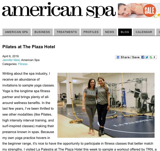 trnmeapp's tweet photo. Special thanks to American Spa for sharing their experience about last week's Pilates event

https://t.co/jUrRkhOKMx https://t.co/aLab3QtyN7