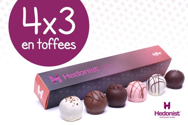 Promo Abril ☺hedonistchocolate.com