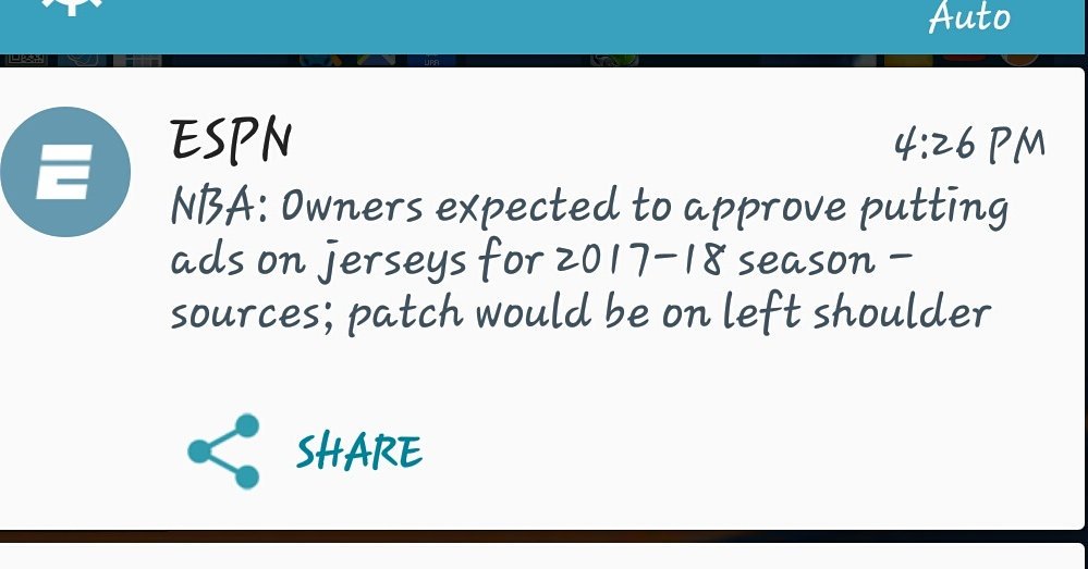 HeySuperNick's tweet photo. Please @NBA don't let this happen
#NBA
#NoAdsOnJerseys https://t.co/dpMRByP95X