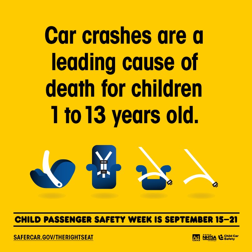 JSBInsurance's tweet image. You may have seen billboards around your city about car seat safety. Find more information @ safercar.gov