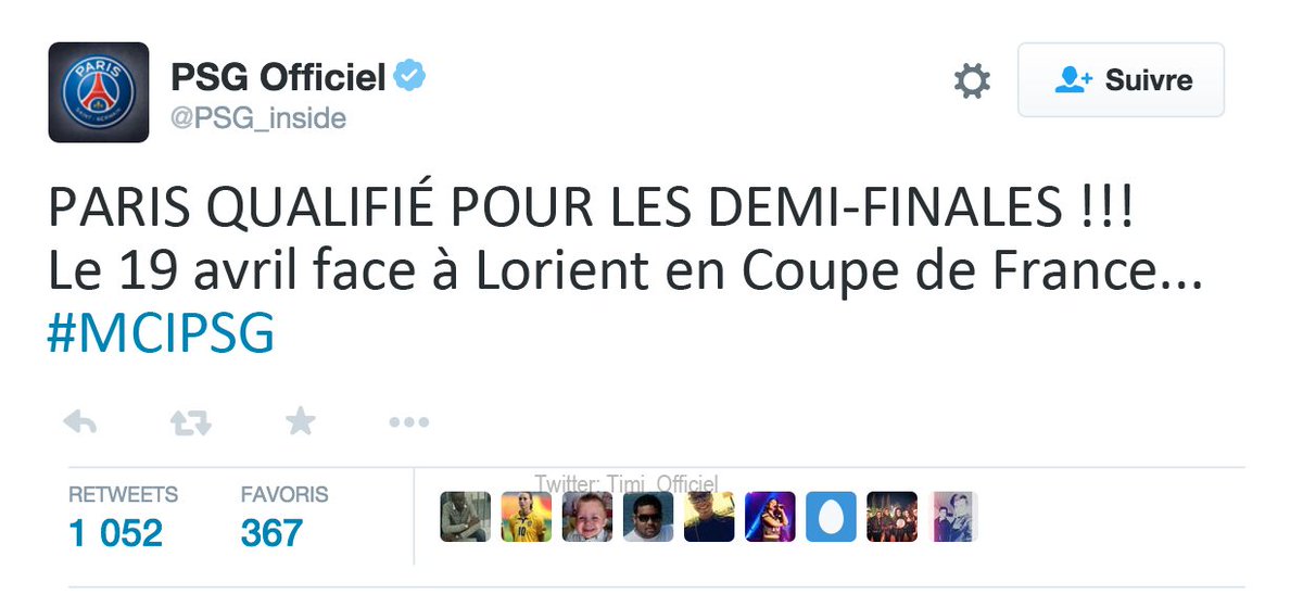 Le Community Manager du PSG est un génie... #MCIPSG