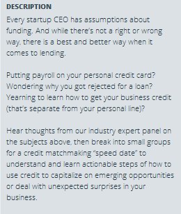 Need to build credit for your #biz? Don’t miss #ChaseforBiz Credit Workshop at Central Library @ 4! #DSW16