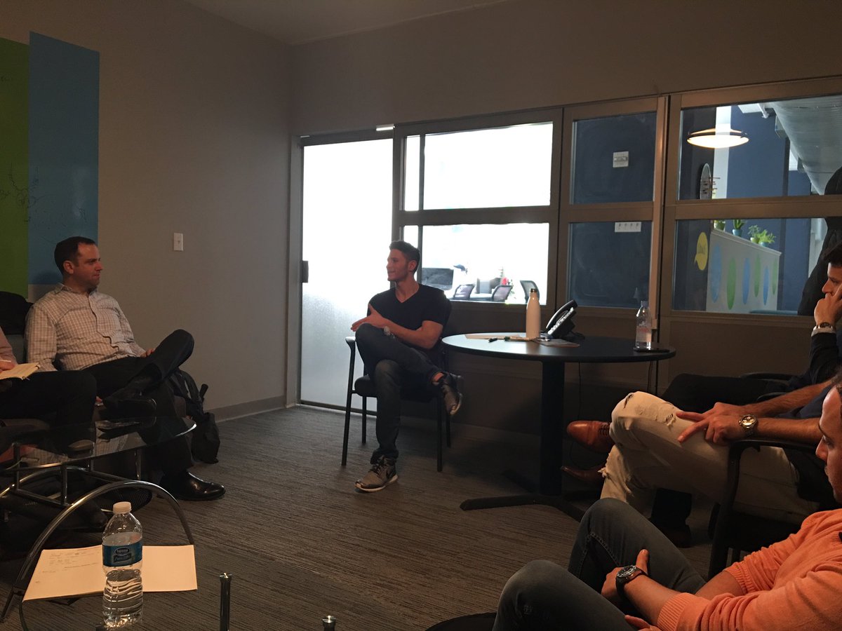 ventureoutny's tweet photo. Getting some quality insights from @josh_nussbaum of @MetamorphicVC #VentureOutIsrael https://t.co/nScfOR9JNx