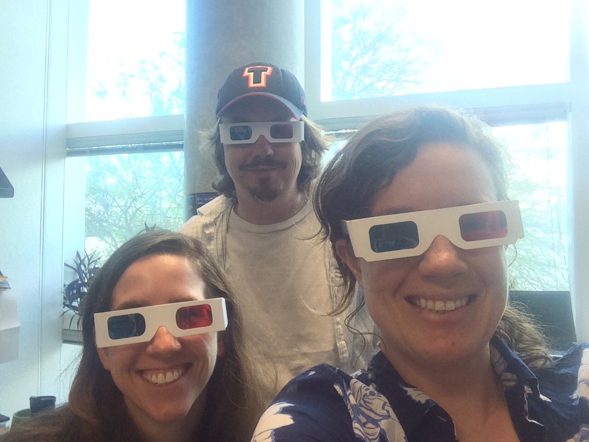 sondy's tweet photo. We are clearly getting nothing done today. #officemateproblems https://t.co/sRZZqzjyiK