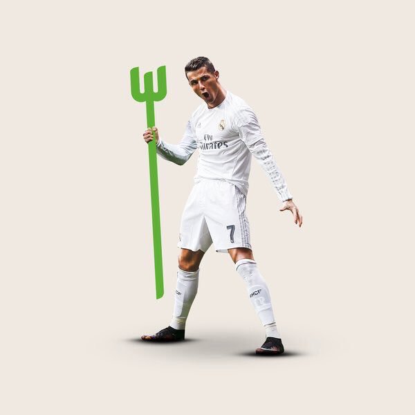 Colmenero's tweet photo. Cristiano Ronaldo 3-0 Wolfsburgo. https://t.co/zcOyKMDOH8