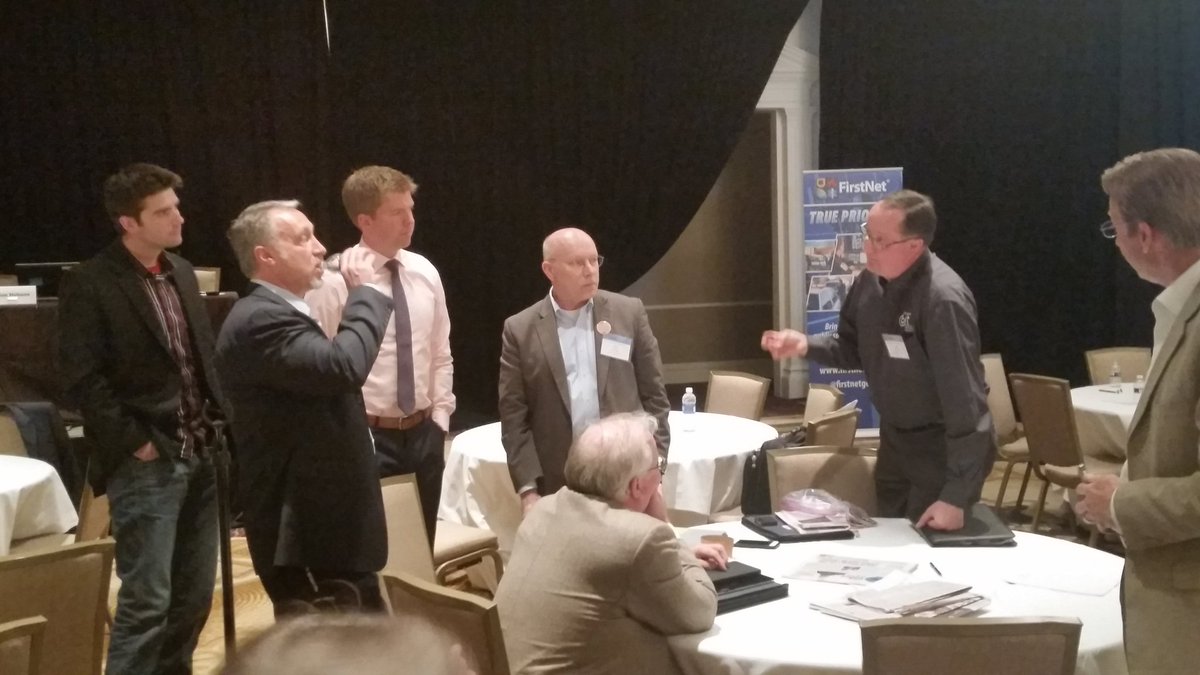 <a href="/billschrier/">Bill Schrier</a> at the center of an intense #firstnet discussion.