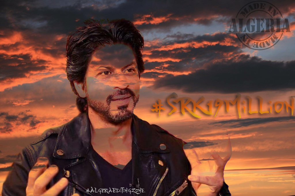 SRKAlgeria_CFC's tweet photo. #SRK19Million #SayYesToFAN #3DaysForFAN #AlgeriaEditingZone https://t.co/RgkvVZ8YWW