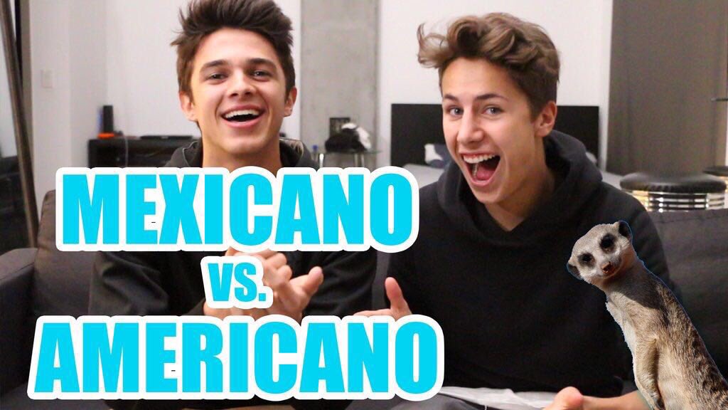 JuanpaZurita's tweet photo. Nuevo video de YouTube con @BrentRivera ! "Americano Vs Mexicano" 😂🙈 #ZuritaYBrentYoutube 
👉🏻https://t.co/naExMfErKS https://t.co/ofYxBK97Kc