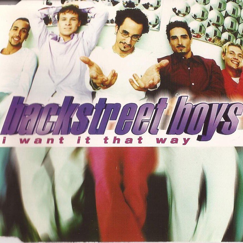 backstreetboys's tweet photo. 17 years ago today we released a song called 'I Want It That Way' &amp; you've been our fire, the one desire ever since. https://t.co/ueNZFmzAqJ