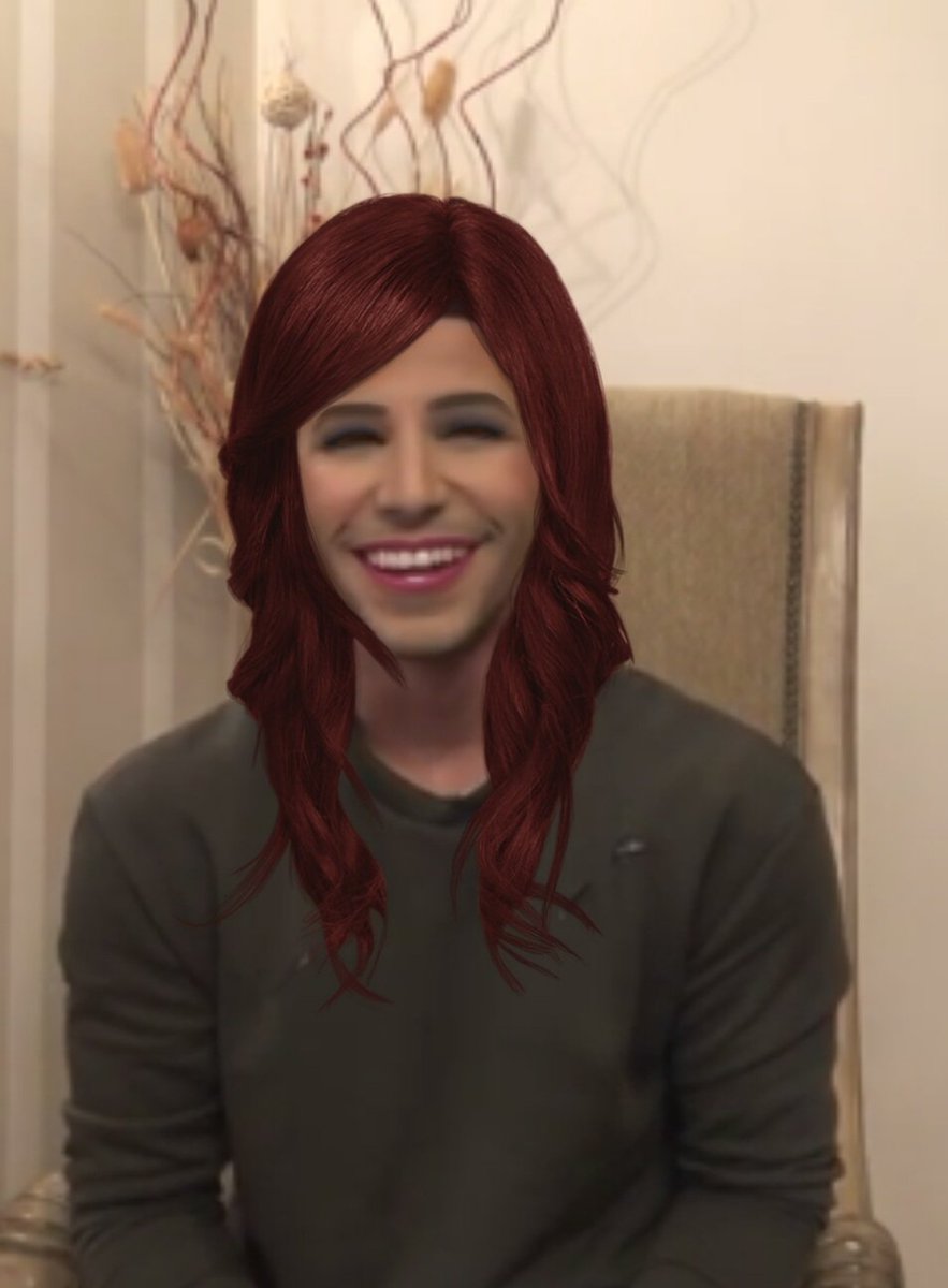 summersunn31's tweet photo. @omgAdamSaleh adam I saw the makeup video! Thought you might want to see your alter ego! adam meet Alana lol 😂 https://t.co/ZEAsUVlhKF