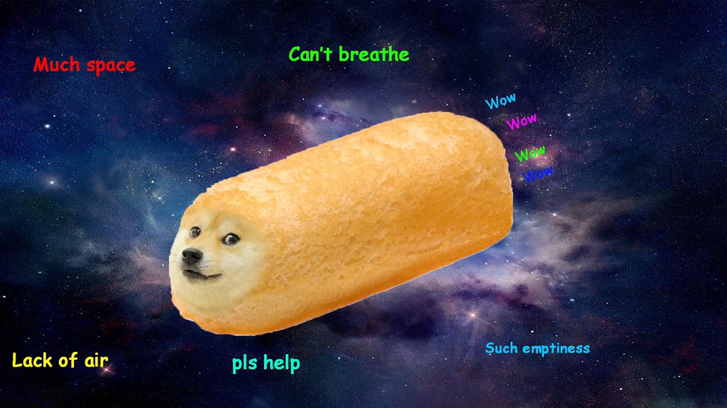 Mbrancato23's tweet photo. @bridget_welch Twinkie anyone?? #muchspace #veryinterstellar https://t.co/3e6cep15mG