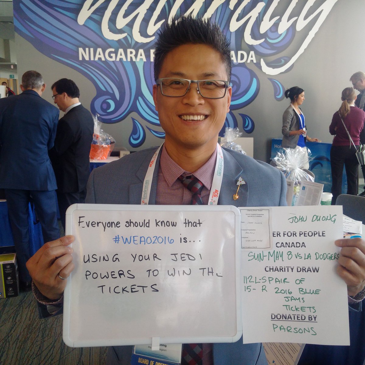 jduong's tweet photo. Everyone should know that #WEAO2016 is ....mastering your Jedi powers to win tickets https://t.co/7JEVbNgVHM