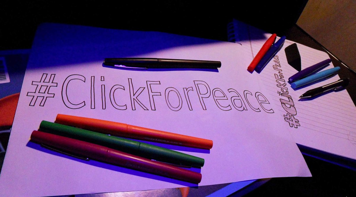 MaPalE's tweet photo. Miren, ¿se unen a trabajar por la Paz, la nuestra? #clickforpeace éste domingo ¡Let's click together! https://t.co/6E5uOUi3Sj