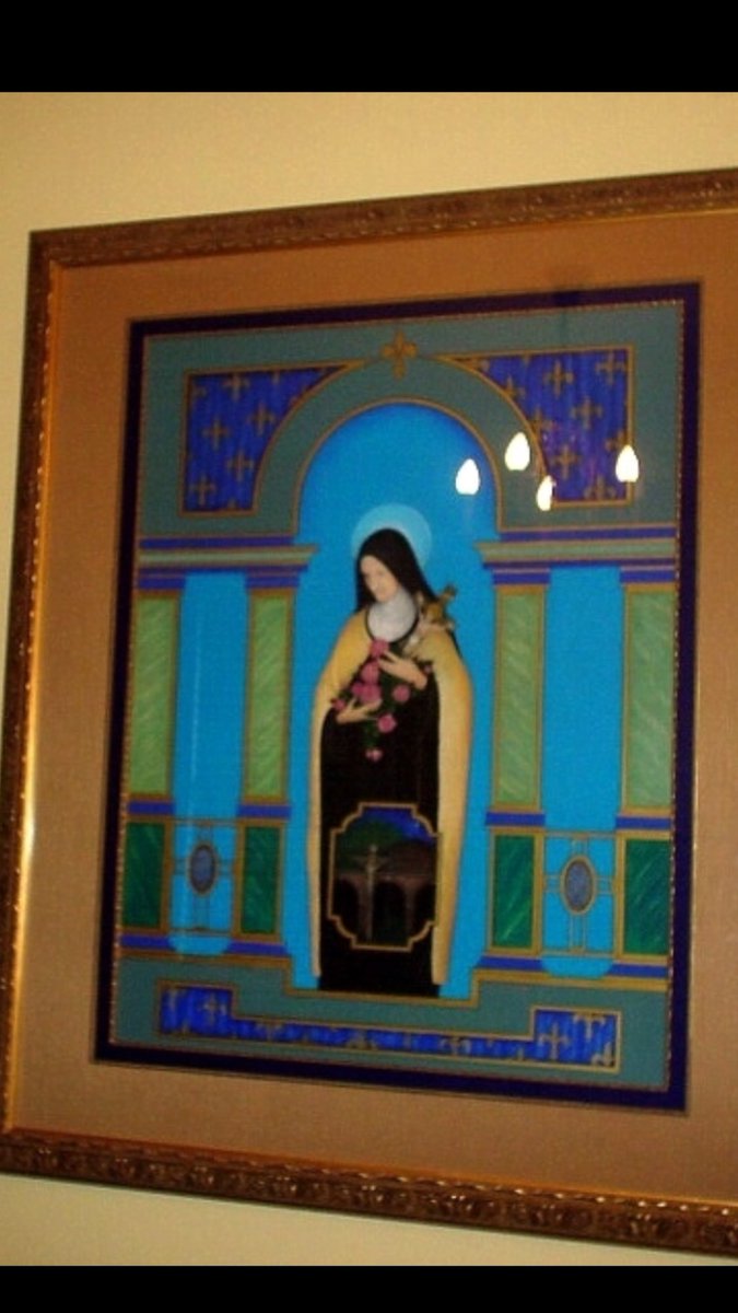 rtistatwork's tweet image. My Saint Theresa
