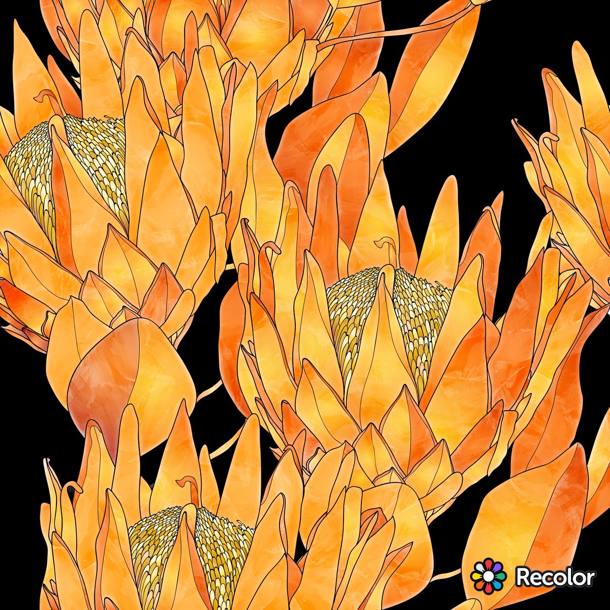 teamlouiswt91's tweet photo. #adultcoloring #coloring #coloringapps #recolor #recolor_art #sunflower #floral https://t.co/T645qtCOof