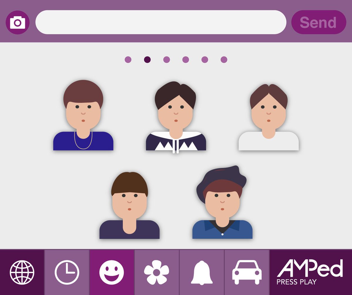 AMPed_Music's tweet photo. If you "Love Love Love" K-pop, you would know which band has been transformed into emojis! #MusicalEmojis https://t.co/cE8SfPG7Sn