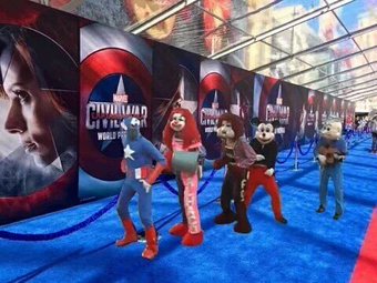 tearsgodown's tweet photo. Chegou o pessoal mais importante! #CaptainAmericaPremiere https://t.co/lIel9JOcqs