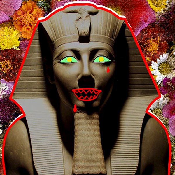 El antiguo egipcio me fascina! #art #arte #digitalart #malagaart #malagaarte #andalucia #spain #pharaon #flowers