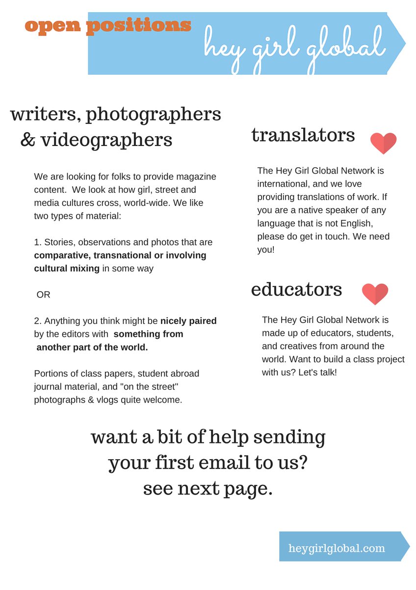 We are launching an online magazine Fall 2016 and looking for your voices. Come join the team!