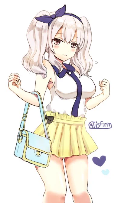 私服鹿島#艦これ版深夜の真剣お絵描き60分一本勝負#艦これ版真剣お絵描き60分一本勝負_20160412 