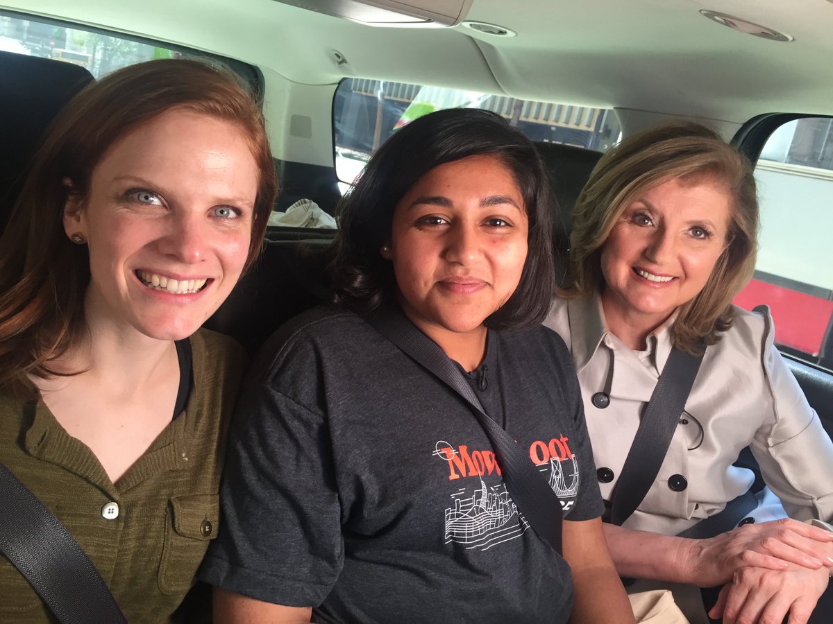 Arianna Huffington tweet media