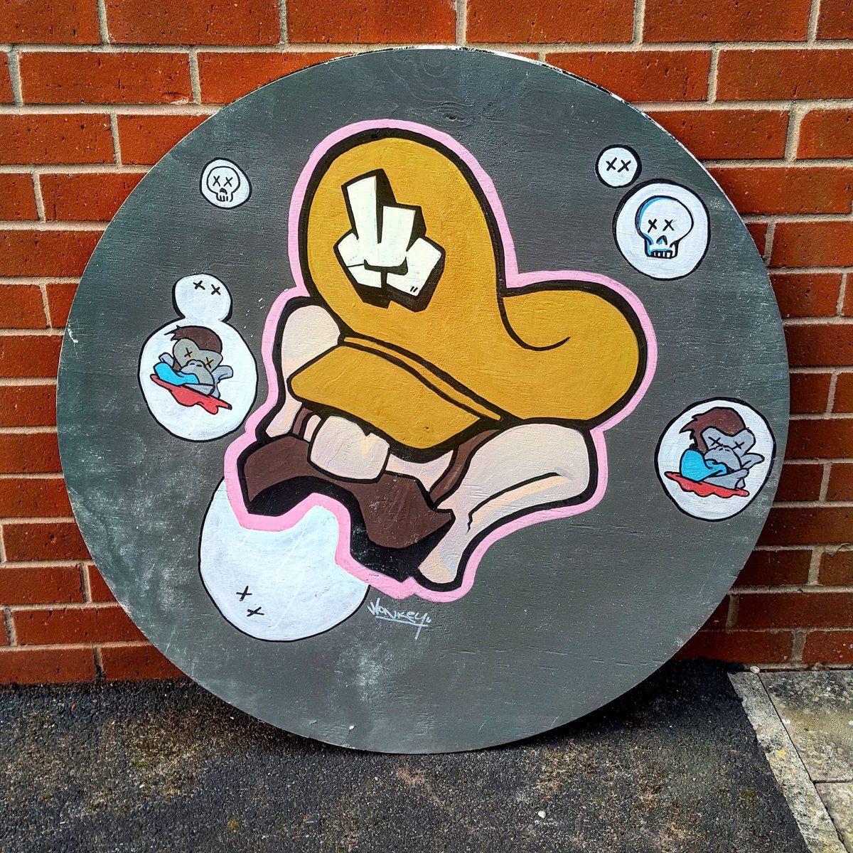 DeadPixels0121's tweet photo. Few boards from the last event #RetroGaming #EndOfLevelBoss #liveArt #8bit #DeadPixels0121 #posca #Birmingham https://t.co/Ulaa7UEz88