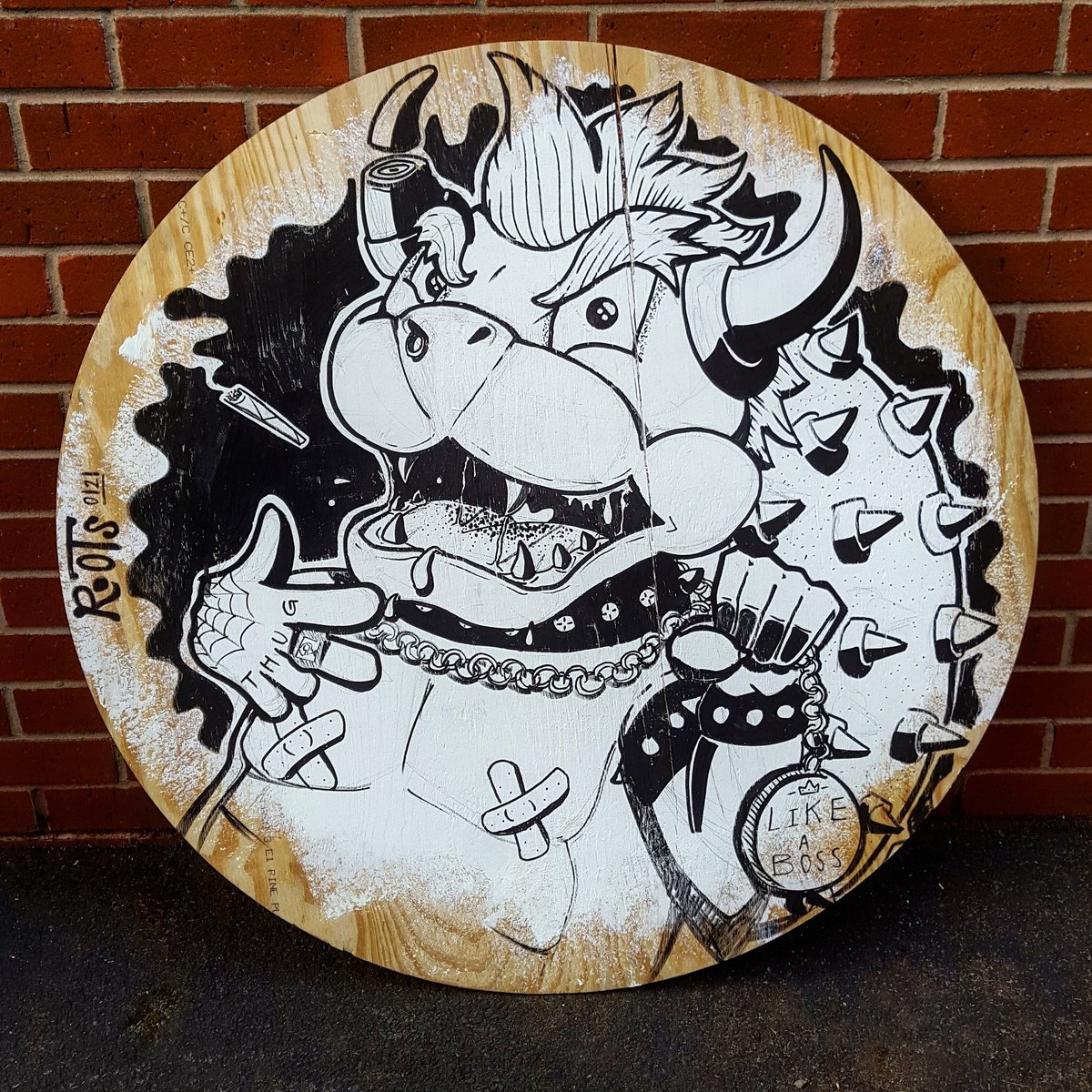 DeadPixels0121's tweet photo. Few boards from the last event #RetroGaming #EndOfLevelBoss #liveArt #8bit #DeadPixels0121 #posca #Birmingham https://t.co/Ulaa7UEz88