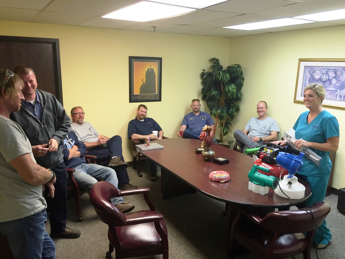 aseptichealth's tweet photo. Training for @NHSnashville technicians! #certifiedclinicallyclean #asepticplus #clinicallyclean https://t.co/gk9SSROjSJ