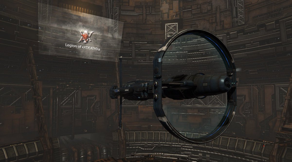Seriously..? Ads in the hangars now? #LeaveMyHangarAlone #EVEOnline #TweetFleet