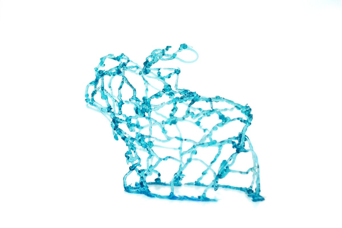 ye_kara's tweet photo. The exciting world of human-machine collaboration within the context of 3D printing. Same model, different prints. https://t.co/929l7jjQDi
