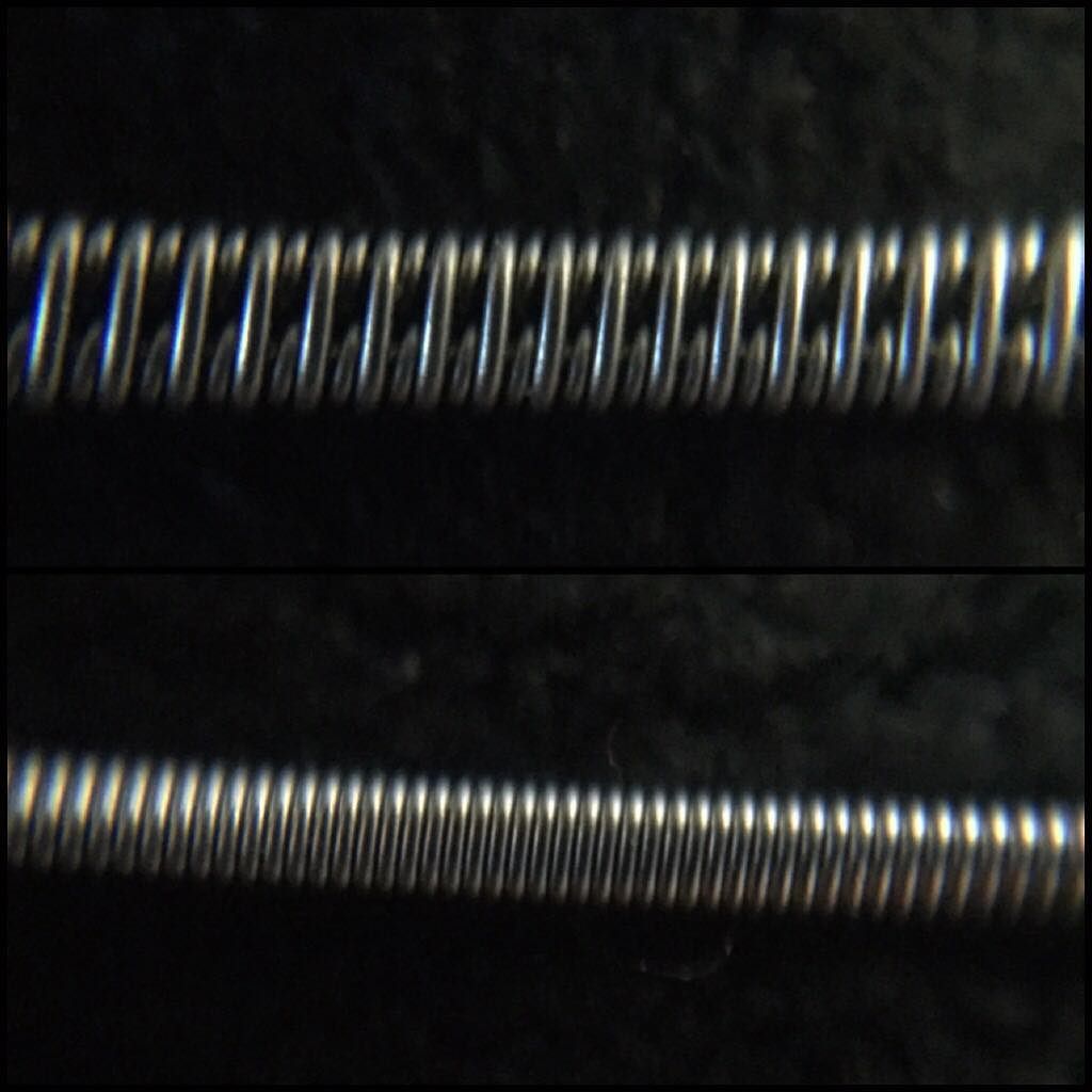 VapeL1FE's tweet photo. Pick your poison; staggered fused clapton 30g fusing 32g claptons together or simple fused clapton 36g wrapped arou… https://t.co/2rvVcviJW5