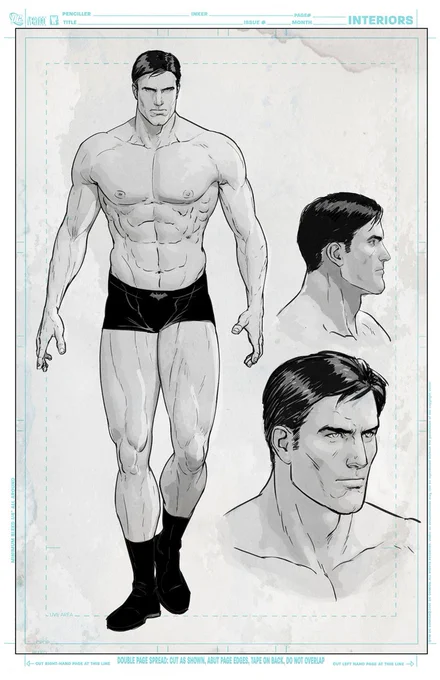 Bat-briefs! Bat-socks! Bruce Wayne sketch- :D 
