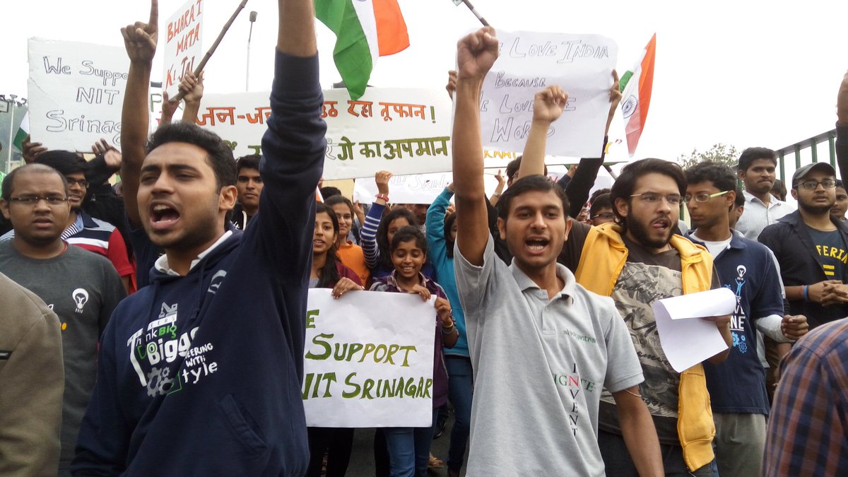 vishaltheseeker's tweet photo. @narendramodi @smritiirani @manoharparrikar @AnupamPkher #NITSikkim in support of #NITSrinagar https://t.co/fJxleh04yU