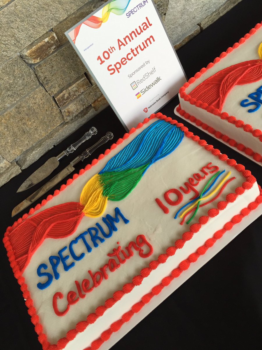 NebraskaBookCo's tweet photo. Shout out to our Platinum Sponsors @readanywhere and @GoSidewalk for sponsoring this wonderful event! #nbcspectrum https://t.co/AZZz7iKtHK