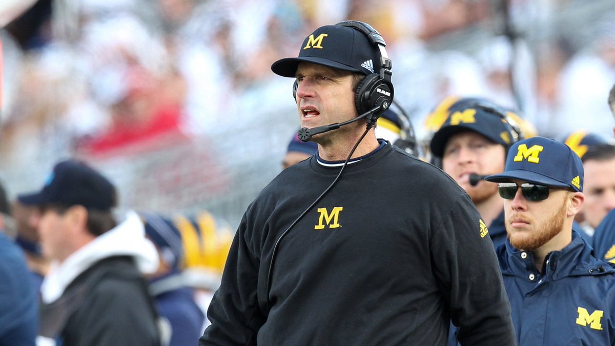 JoshHenschke's tweet photo. #Michigan head coach Jim Harbaugh rips NCAA, Freeze in SI exclusive https://t.co/YNa7jnA0q4 https://t.co/6H4MiX9yRq