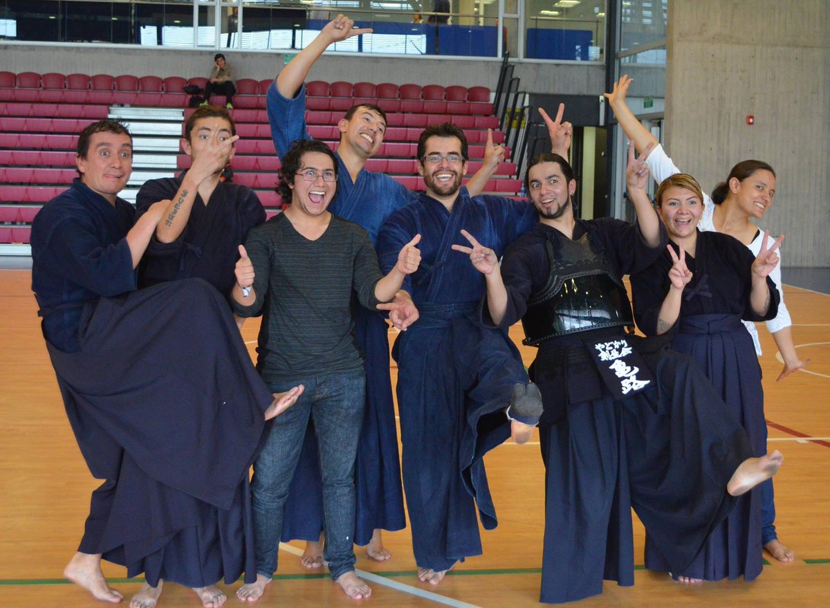 AkitsuKendo's tweet photo. Akitsu Kendo Kai, Estuvo en la universidad de los Andes. Casi 40 participantes y toda la Energía VITAL https://t.co/FRb2UPLJWB