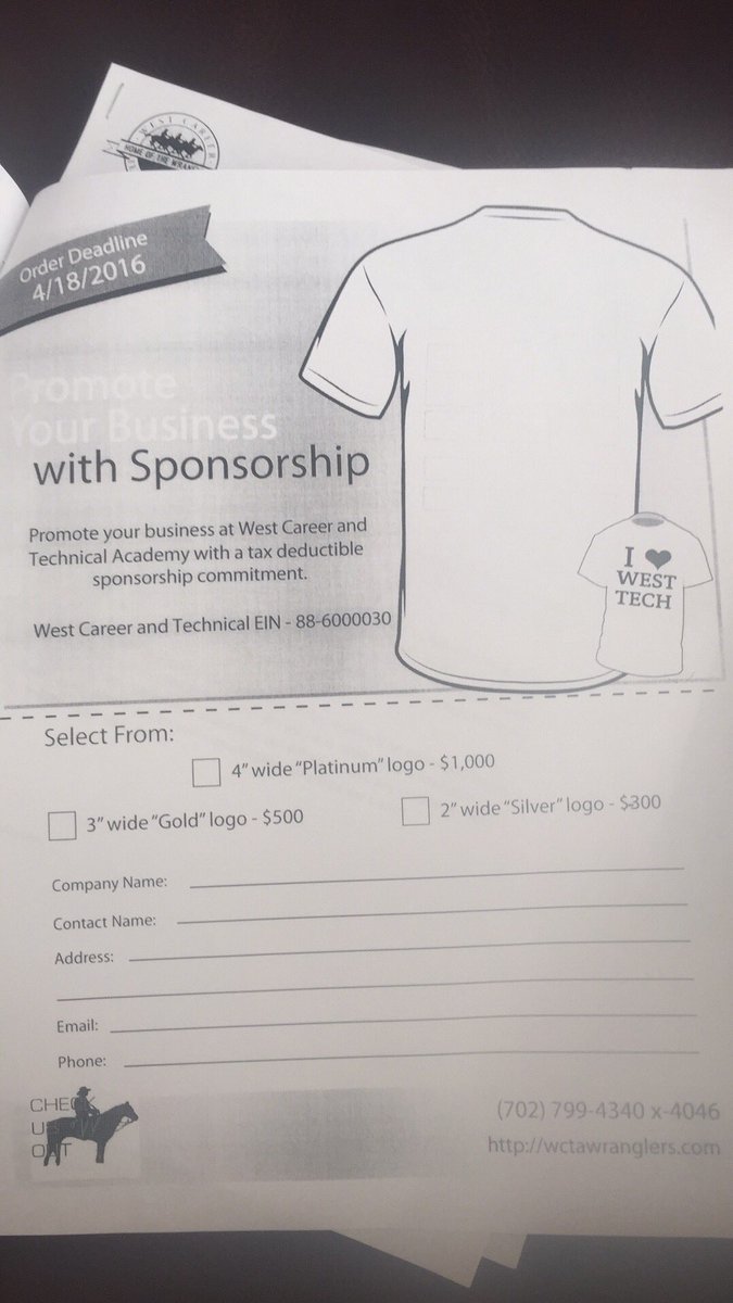 wtechcrossfit's tweet photo. Interested having an advertisement on the back of our school shirts message us !!:) https://t.co/YKPqHTqLp7
