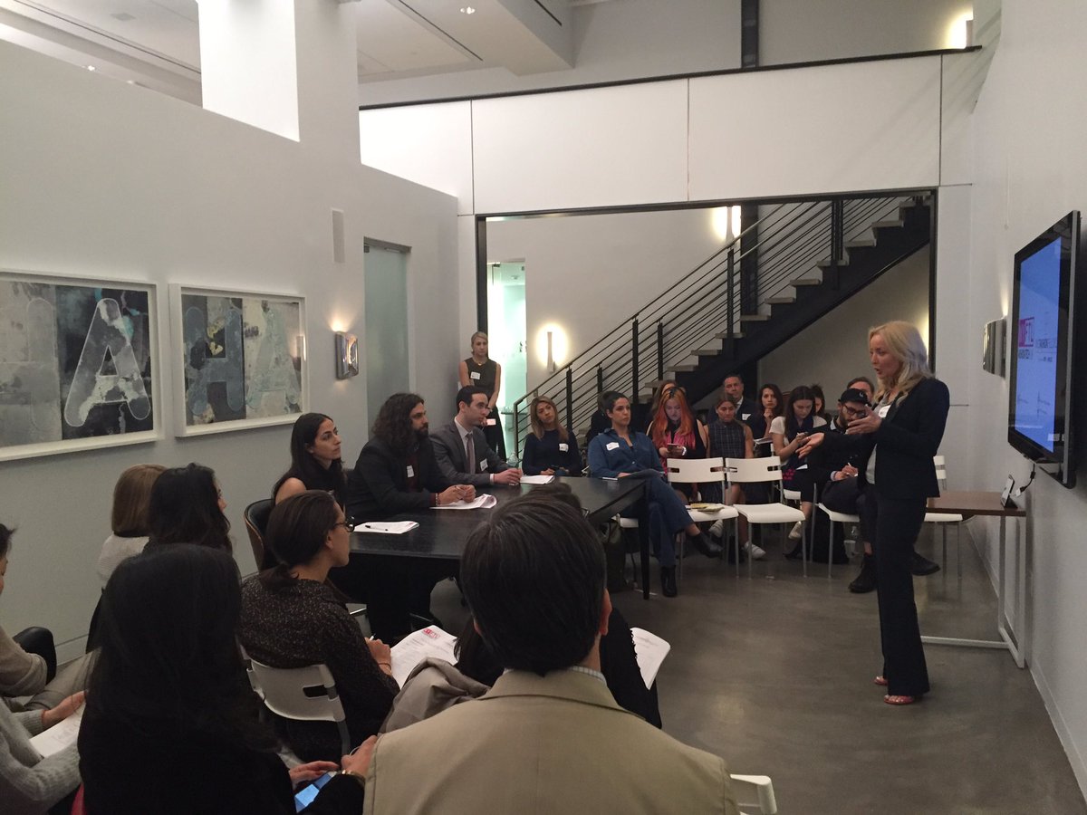 NYCFashFellows's tweet photo. Big data meets #fashion. We are hearing great new ideas to revolutionize the industry w/ @nyftlab @NYCEDC #nycff https://t.co/rlIx6o44nZ