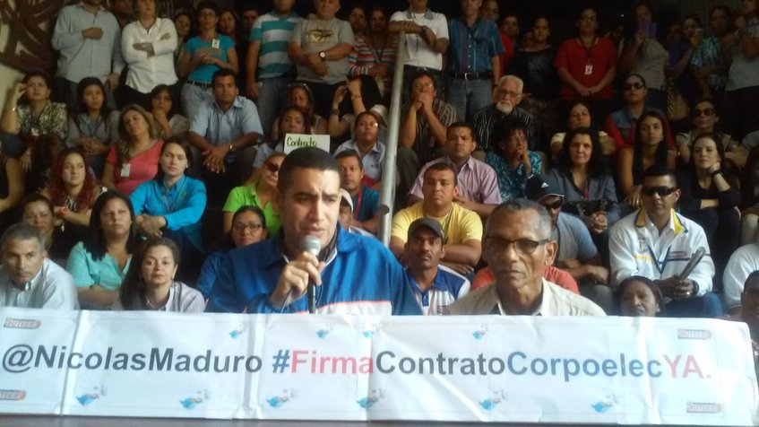 globovision's tweet photo. Trabajadores de Corpoelec convocan a movilización para exigir contratación colectiva
https://t.co/7RCavlSJ5D https://t.co/DPrjjl9KCH
