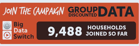 OneBigSwitchAU's tweet image. WOW already 9488 households have joined our #BigDataSwitch to unlock group-discounted mobile &amp;amp; broadband data offers