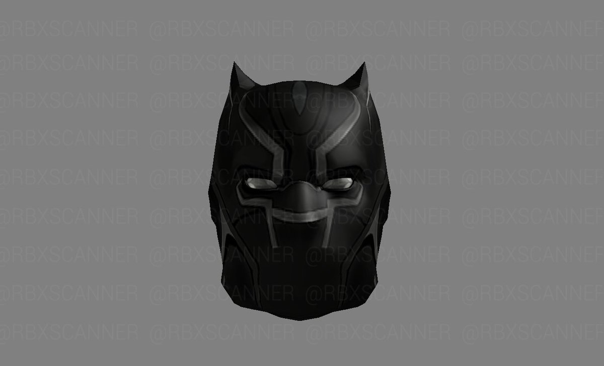Roblox Scanner On Twitter Black Panther Mask Https T Co - roblox scanner rbxscanner twitter