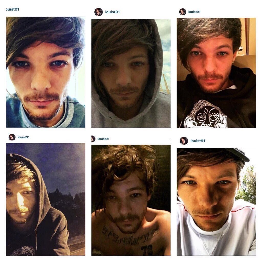tinyfearlesslou's tweet photo. If you don't find the correlation between every sad Louis' selfie and the stunt that followed, I feel sorry for you. https://t.co/cLIitMOeeM