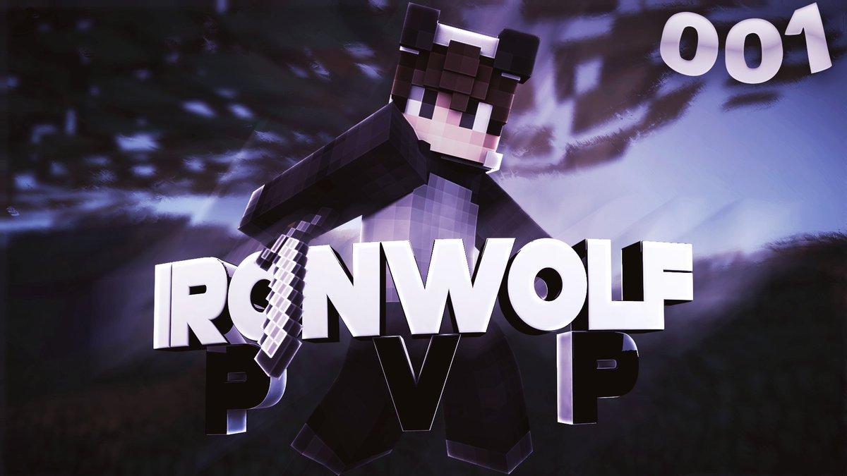 Squirmpi's tweet photo. IronWolf PVP Thumbnail for @ItsFluffy_ . Likes and RT's appreciated! https://t.co/8OxprAXU3m