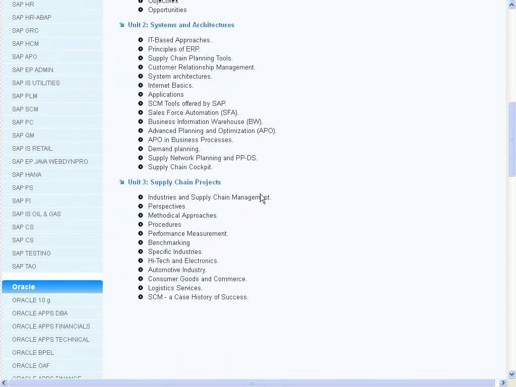 MCTTRAIN1's tweet image. #E_learning #Learn_SAP_SCM_Online #SAP_SCM #SAP_SCM_E_Learning SAP SCM Course Content |… bit.ly/1Vng7GT