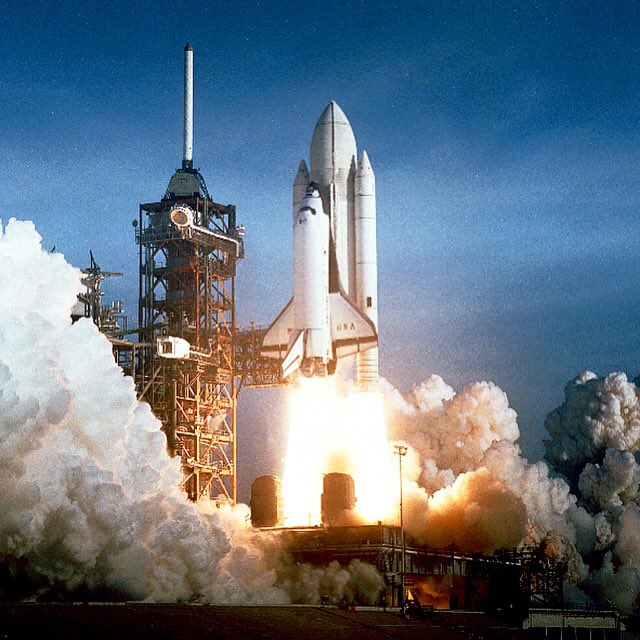 AstroScholarFdn's tweet image. On this day 35yrs ago, @NASA launched #SpaceShuttleColumbia from @NASAKennedy! #STS1 #Crippen #Young #KSC